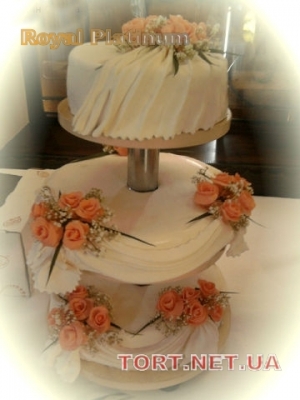 Свадебный торт на подставке_62