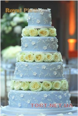 Свадебный торт на подставке_66