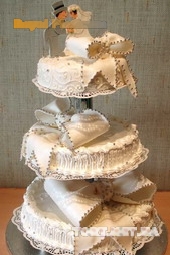Свадебный торт на подставке_67