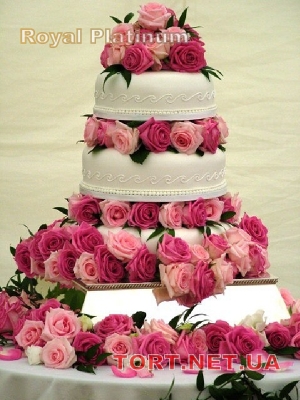 Свадебный торт на подставке_6