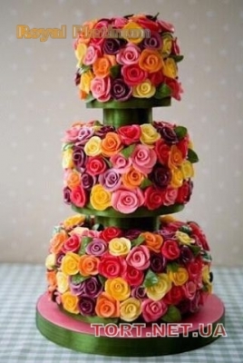 Свадебный торт на подставке_7