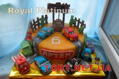 Торт Тачки_5