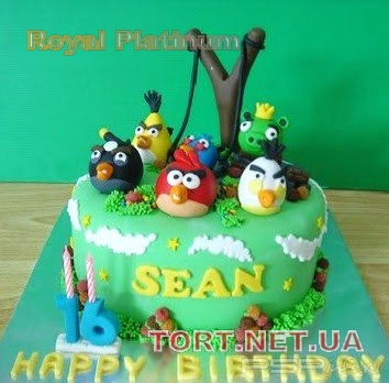 Торт Angry Birds (Злые птички)_13