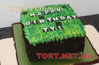 Торт Minecraft (Майнкрафт)_10