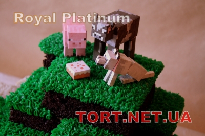 Торт Minecraft (Майнкрафт)_19
