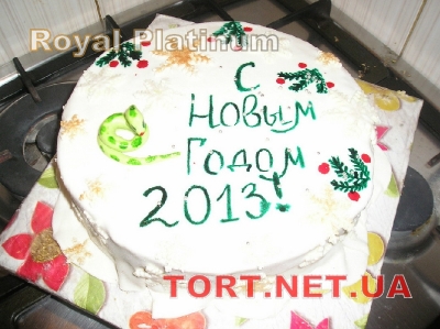 Зимний торт на Новый год_2
