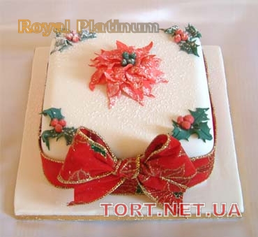 Зимний торт на Новый год_304