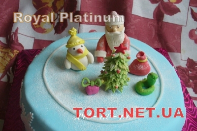 Зимний торт на Новый год_36
