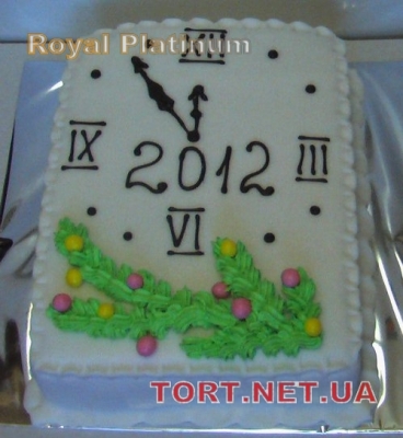 Зимний торт на Новый год_398