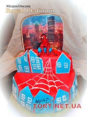 Торт Человек-паук (Spider-Man)_13