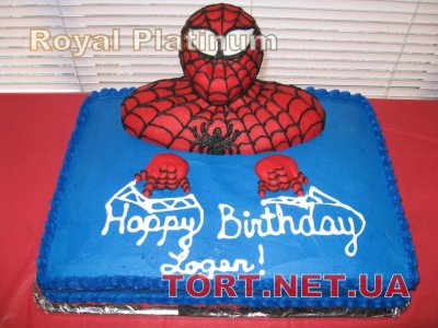 Торт Человек-паук (Spider-Man)_38