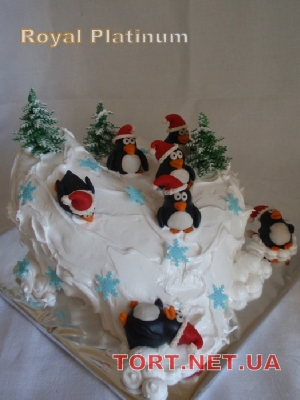 Торт Пингвин_30