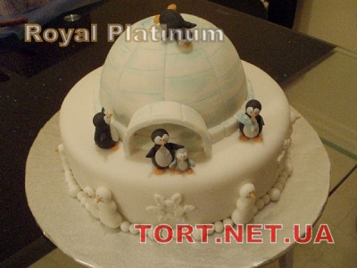 Торт Пингвин_9