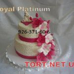 Свадебный торт 2 яруса_153