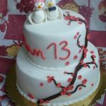 Свадебный торт 2 яруса_86