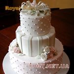 Свадебный торт 3 яруса_157