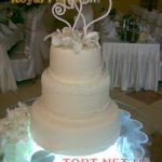 Свадебный торт 3 яруса_246