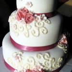 Свадебный торт 3 яруса_319