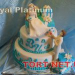 Свадебный торт 3 яруса_335