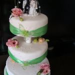 Свадебный торт 3 яруса_419