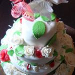 Свадебный торт 3 яруса_426