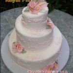 Свадебный торт 3 яруса_427
