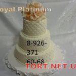 Свадебный торт 3 яруса_457