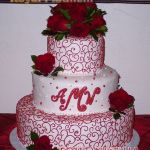 Свадебный торт 3 яруса_466