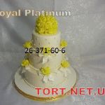 Свадебный торт 3 яруса_497