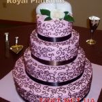 Свадебный торт 4 яруса_105