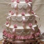 Свадебный торт 4 яруса_116