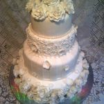 Свадебный торт 4 яруса_126