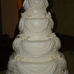 Свадебный торт 4 яруса_130