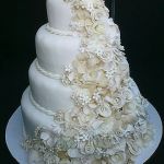 Свадебный торт 4 яруса_149