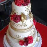 Свадебный торт 4 яруса_157