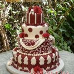 Свадебный торт 4 яруса_163