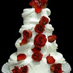 Свадебный торт 4 яруса_211