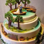 Свадебный торт 4 яруса_213