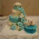 Свадебный торт 4 яруса_214