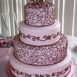 Свадебный торт 4 яруса_218