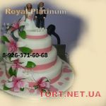 Свадебный торт 4 яруса_76