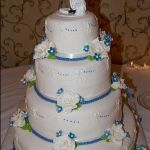 Свадебный торт 4 яруса_82