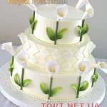 Свадебный торт из крема_43