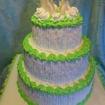 Свадебный торт из крема_47