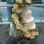 Свадебный торт из крема_48