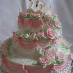 Свадебный торт из крема_54