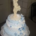 Свадебный торт из крема_60