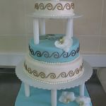 Свадебный торт на подставке_37