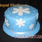 Зимний торт на Новый год_160