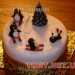 Зимний торт на Новый год_368